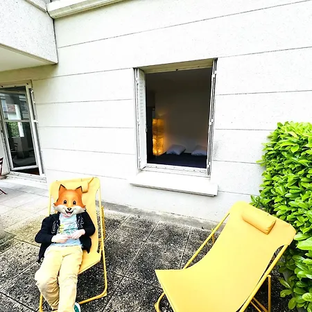 Appartement Standing Avec Jardin, 4 Personnes, Strategiquement Situe Mantes-la-Jolie Exterior photo