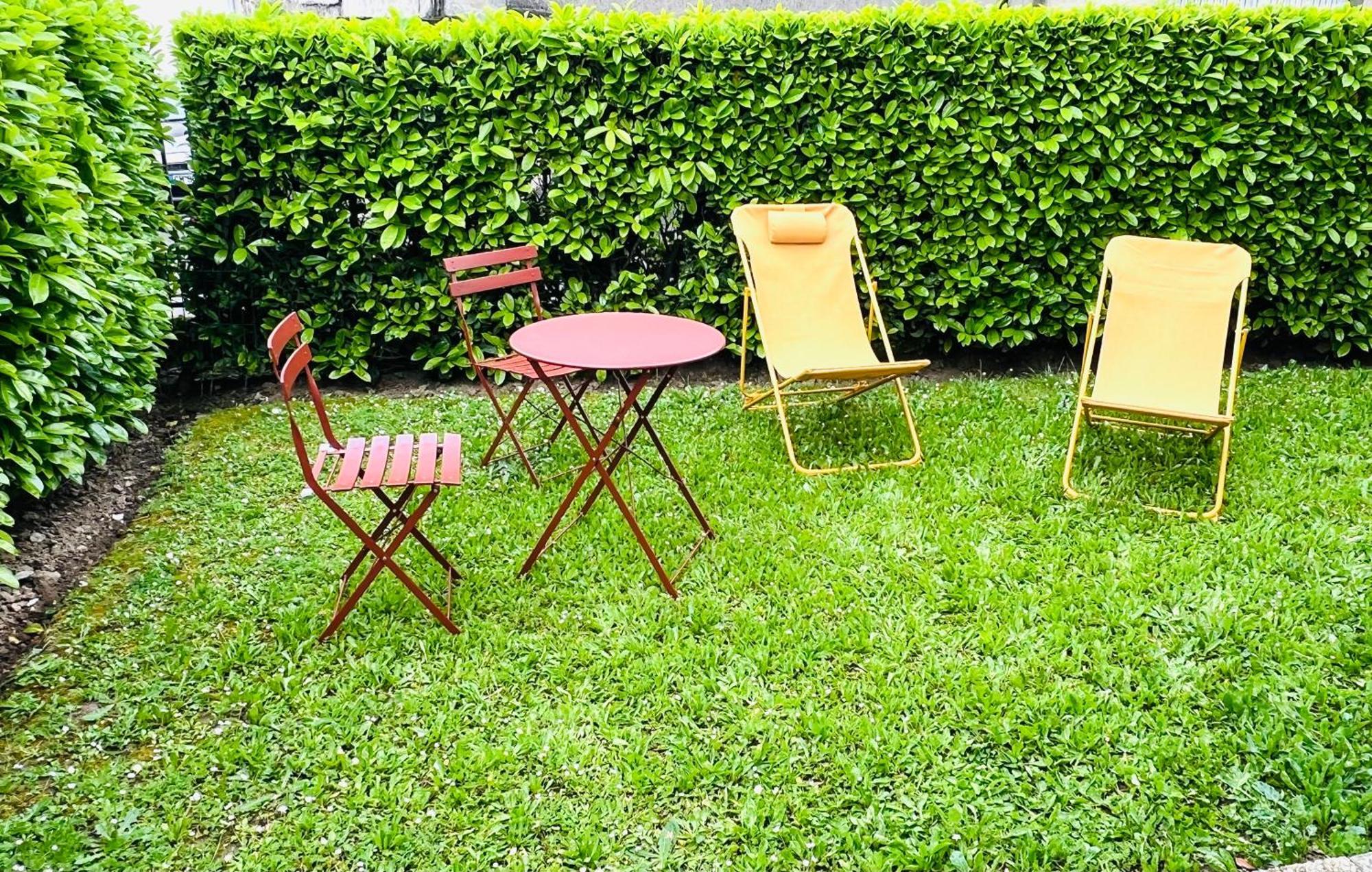 Apartment Standing Avec Jardin, 4 Personnes, Strategiquement Situe Mantes-la-Jolie